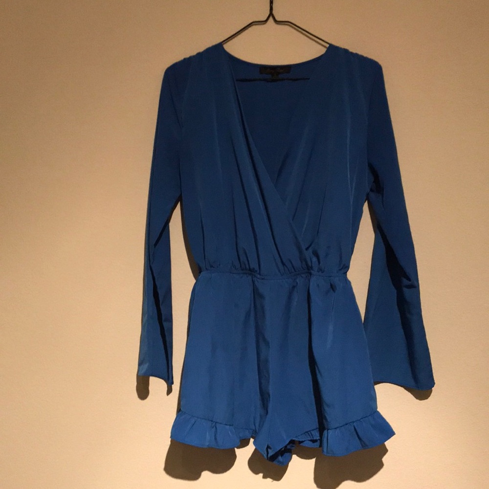 Blue romper size small